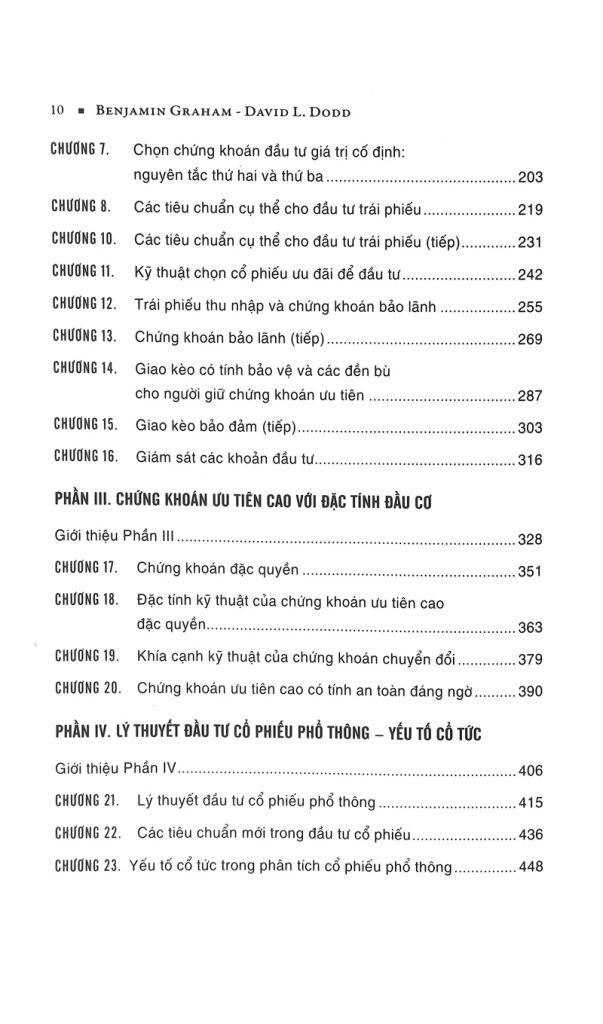 SECURITY ANALYSIS-PHÂN TÍCH CHỨNG KHOÁN
