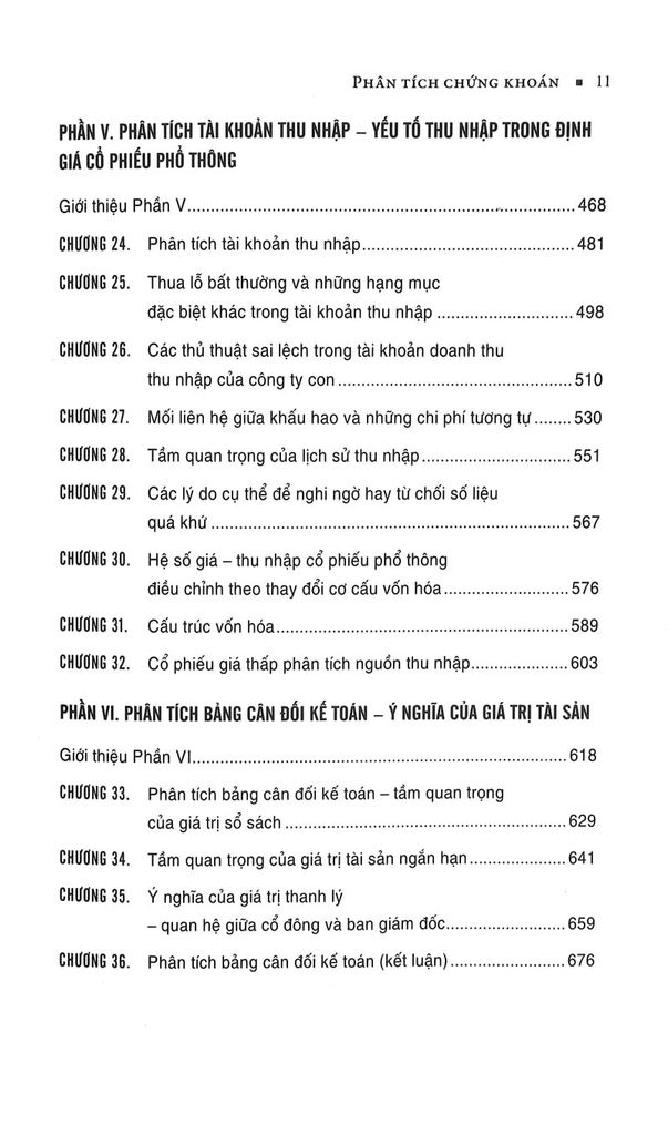 SECURITY ANALYSIS-PHÂN TÍCH CHỨNG KHOÁN