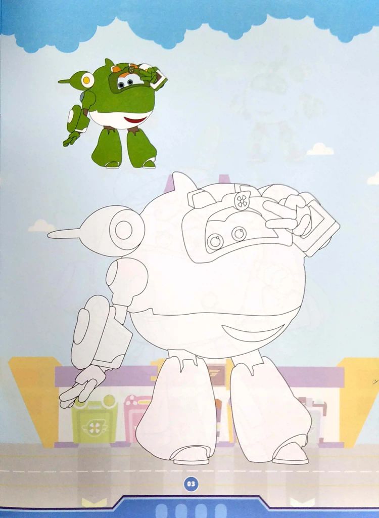 BÉ TÔ MÀU SUPER WINGS QUYỂN 2