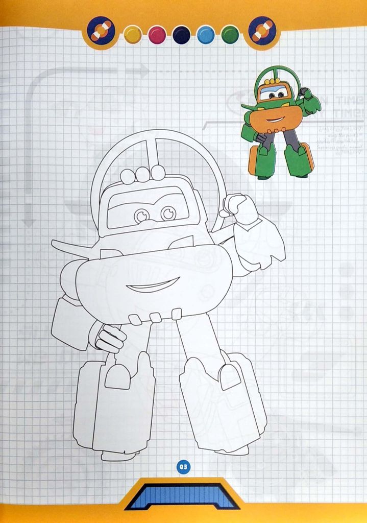 BÉ TÔ MÀU SUPER WINGS QUYỂN 4