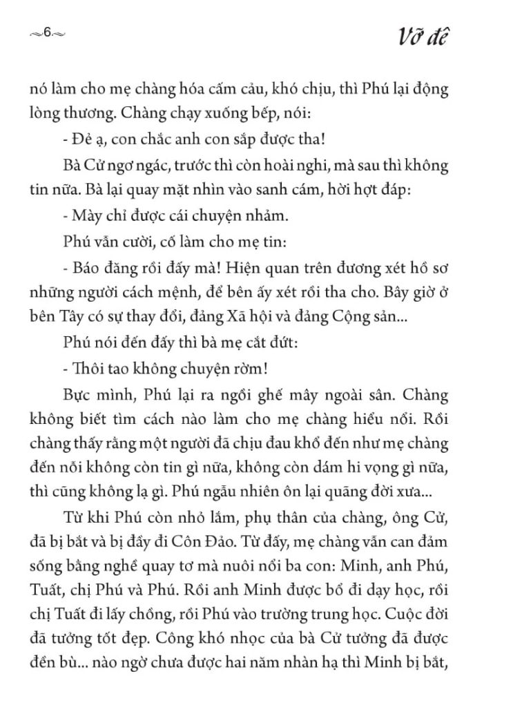 Vỡ Đê (Tái bản năm 2022)