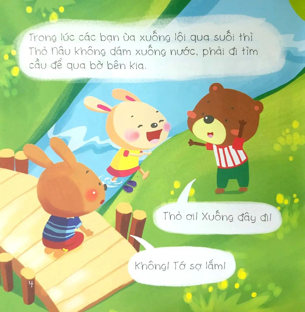 Bé Tập Kể Chuyện - Chú Thỏ Nhút Nhát