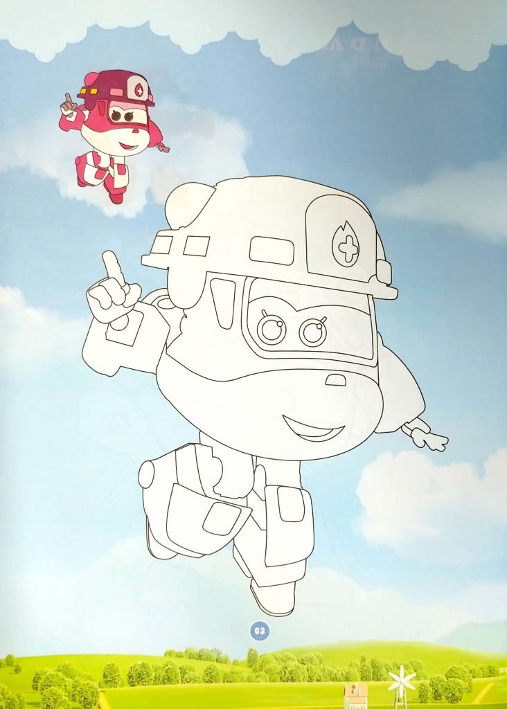 BÉ TÔ MÀU SUPER WINGS QUYỂN 1