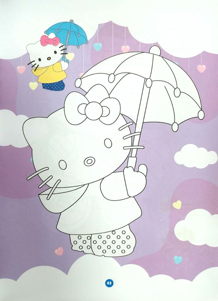 BÉ TÔ MÀU HELLO KITTY QUYỂN 1