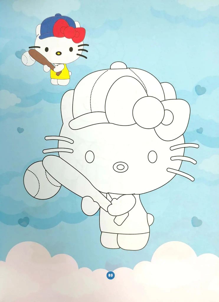 BÉ TÔ MÀU HELLO KITTY QUYỂN 2