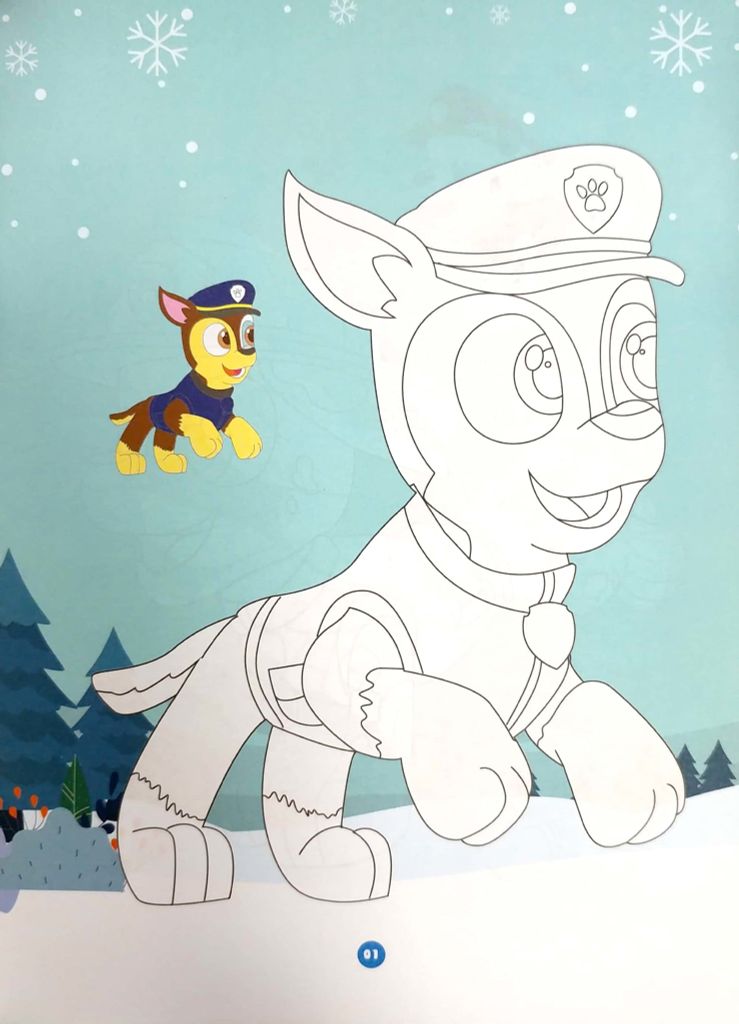 BÉ TÔ MÀU PAW PATROL - QUYỂN 2