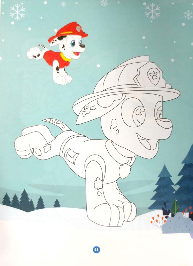 BÉ TÔ MÀU PAW PATROL - QUYỂN 2