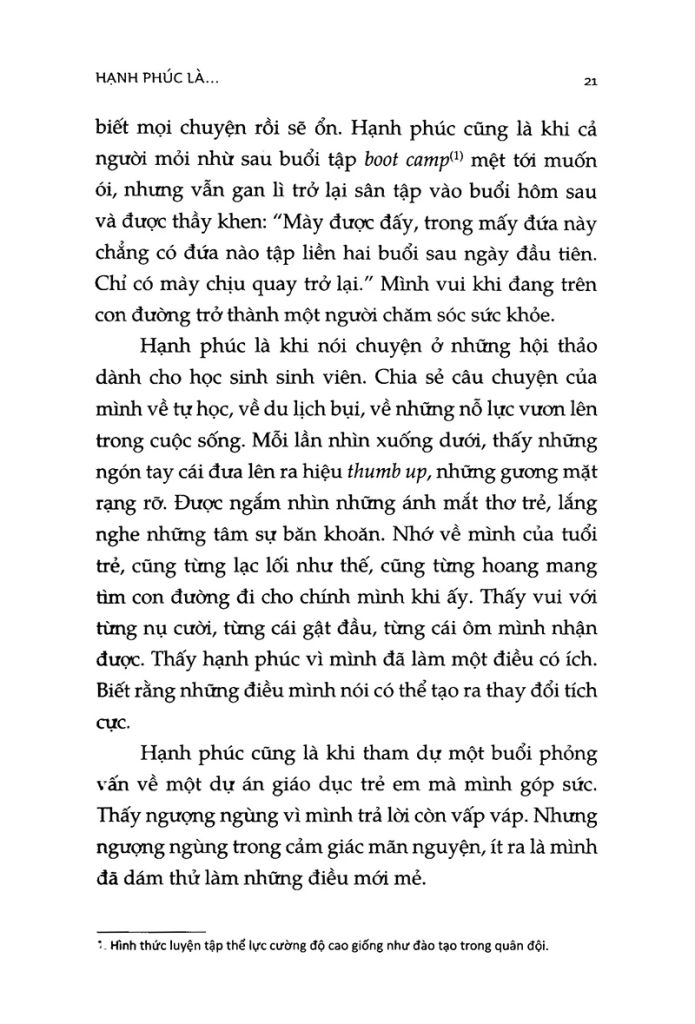 Mình Nói Gì Khi Nói Về Hạnh Phúc?