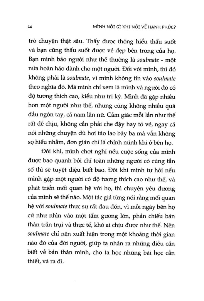 Mình Nói Gì Khi Nói Về Hạnh Phúc?