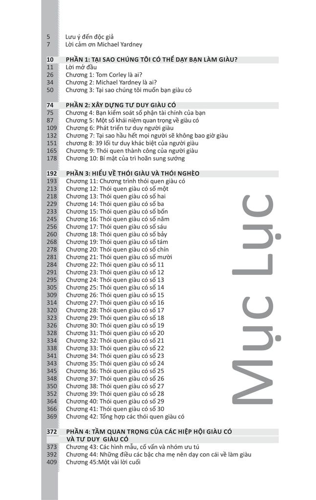 Rich Habits, Poor Habits - Sự Khác Biệt Giữa Người Giàu Và Người Nghèo