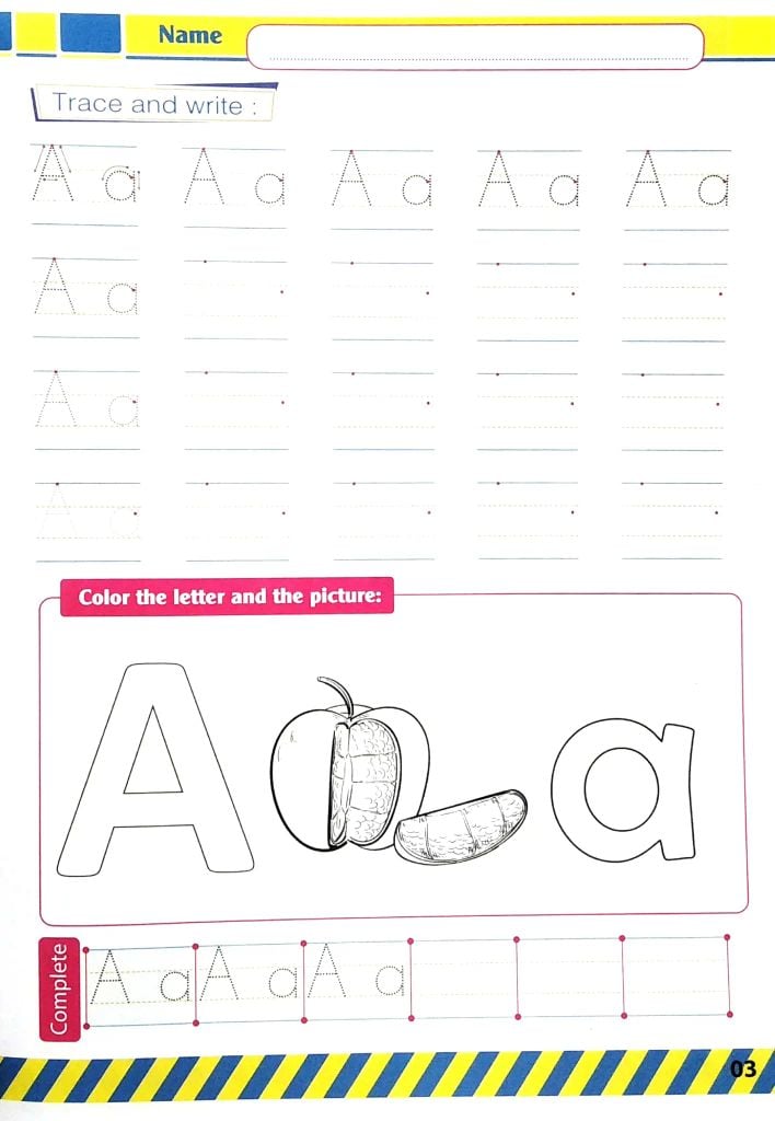 Writing English For Kids - Vở Tập Viết Tiếng Anh Cho Bé - Unit 1