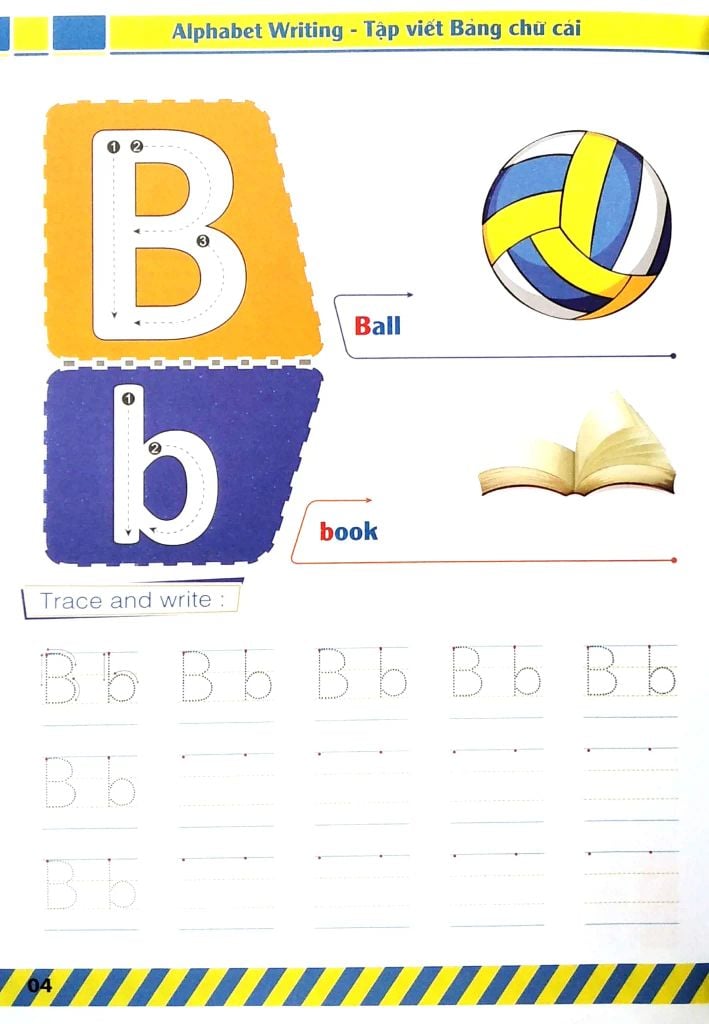 Writing English For Kids - Vở Tập Viết Tiếng Anh Cho Bé - Unit 1