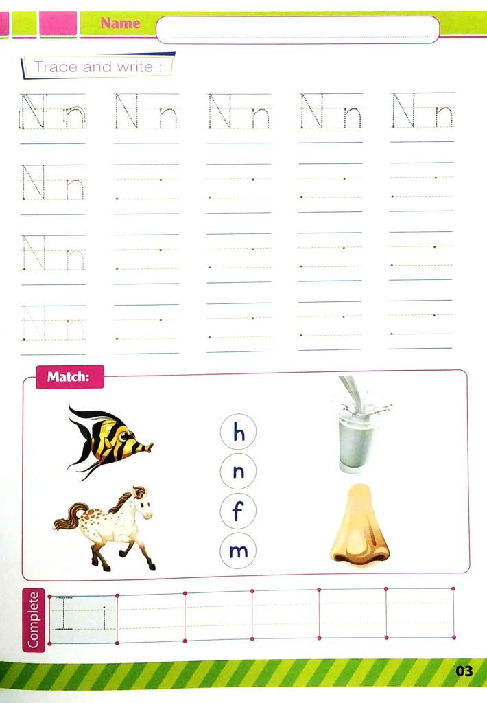 Writing English For Kids - Vở Tập Viết Tiếng Anh Cho Bé - Unit 2