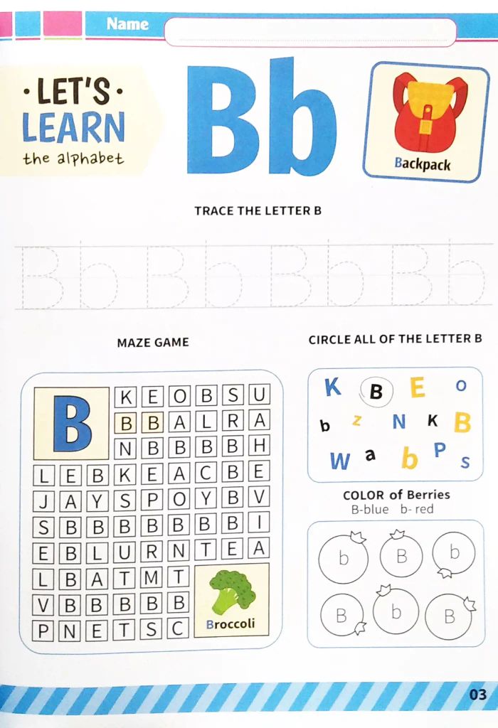 Writing English For Kids - Vở Tập Viết Tiếng Anh Cho Bé - Unit 3