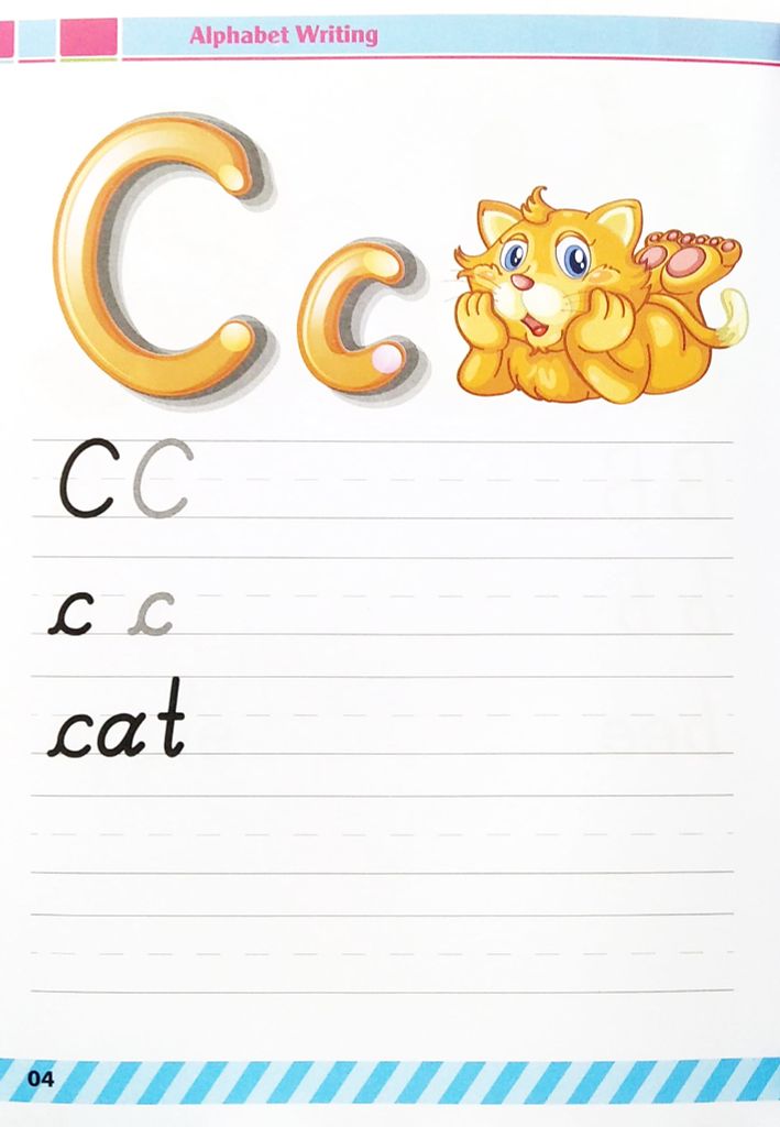 Writing English For Kids - Vở Tập Viết Tiếng Anh Cho Bé - Unit 5