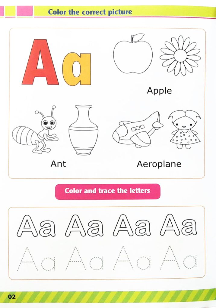 Writing English For Kids - Vở Tập Viết Tiếng Anh Cho Bé - Unit 6