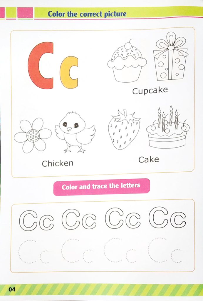 Writing English For Kids - Vở Tập Viết Tiếng Anh Cho Bé - Unit 6
