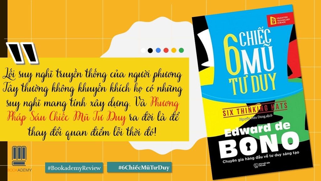 6 Chiếc Mũ Tư Duy (Tái bản năm 2023)