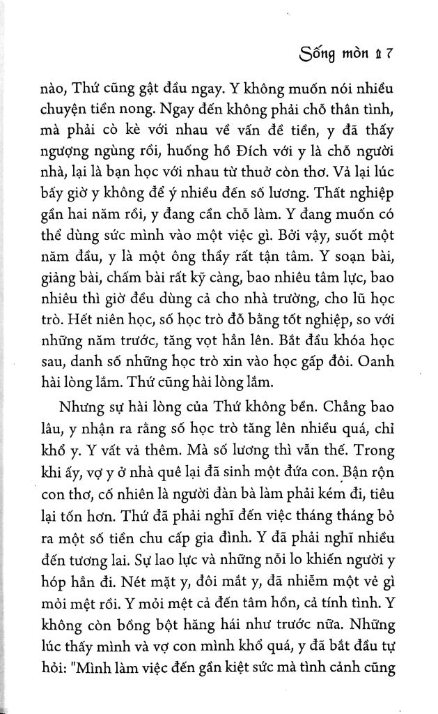 Sống Mòn (Tái bản năm 2022)