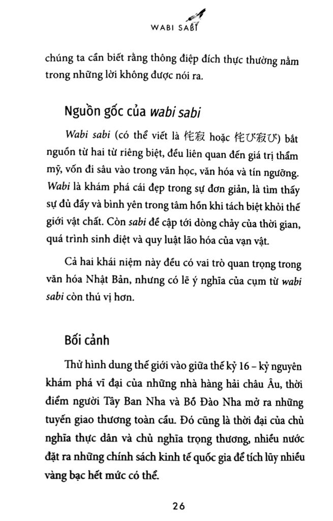 Wabi-Sabi: Thương Những Điều Không Hoàn Hảo (Tái bản năm 2025)