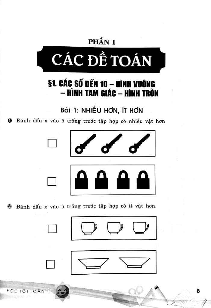 HỌC TỐT TOÁN 1 (CHƯƠNG TRÌNH MỚI)