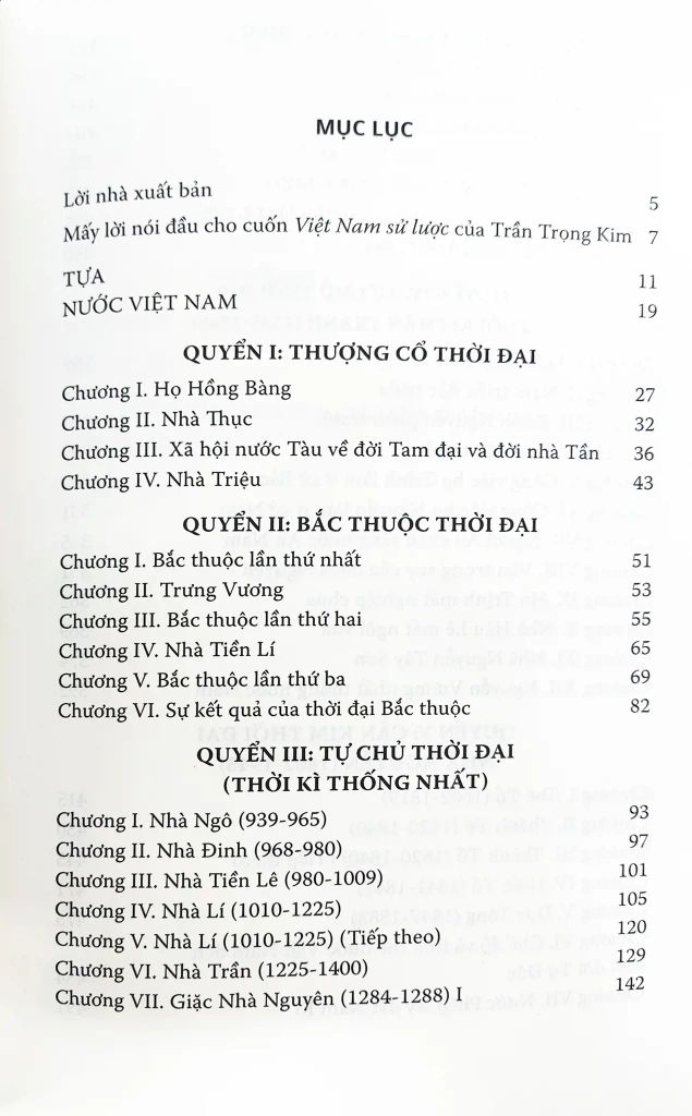 Việt Nam Sử Lược - Bản Đặc Biệt (Tái bản năm 2023)