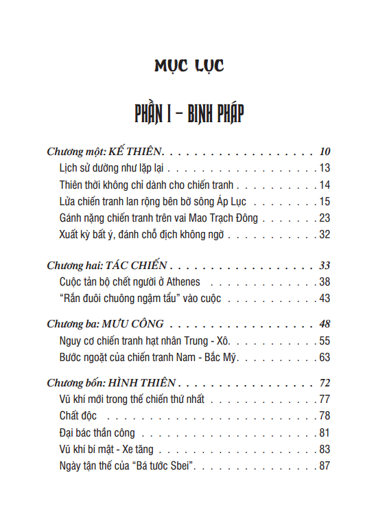 TÔN TỬ BINH PHÁP 36 KẾ