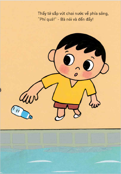 Tranh Truyện Ehon Nhật Bản - Bà Phí Quá Đi Theo Sông