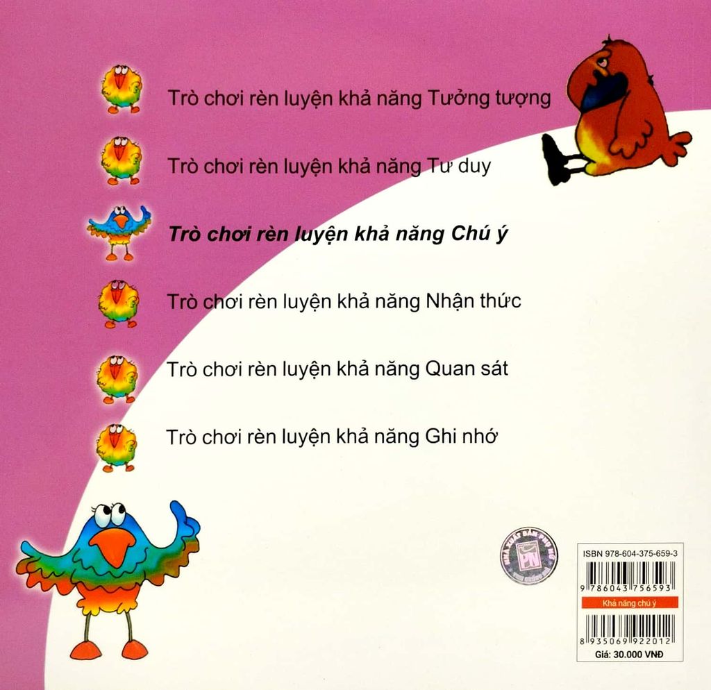 TRÒ CHƠI RÈN LUYỆN-KHẢ NĂNG CHÚ Ý