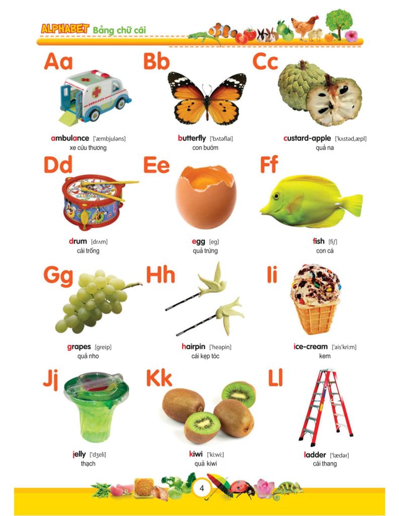 My First 1000 Words - 1000 Từ Tiếng Anh Đầu Tiên