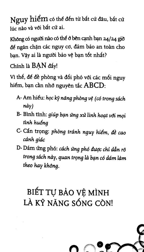 Kỹ Năng Phòng Vệ Dành Cho Học Sinh