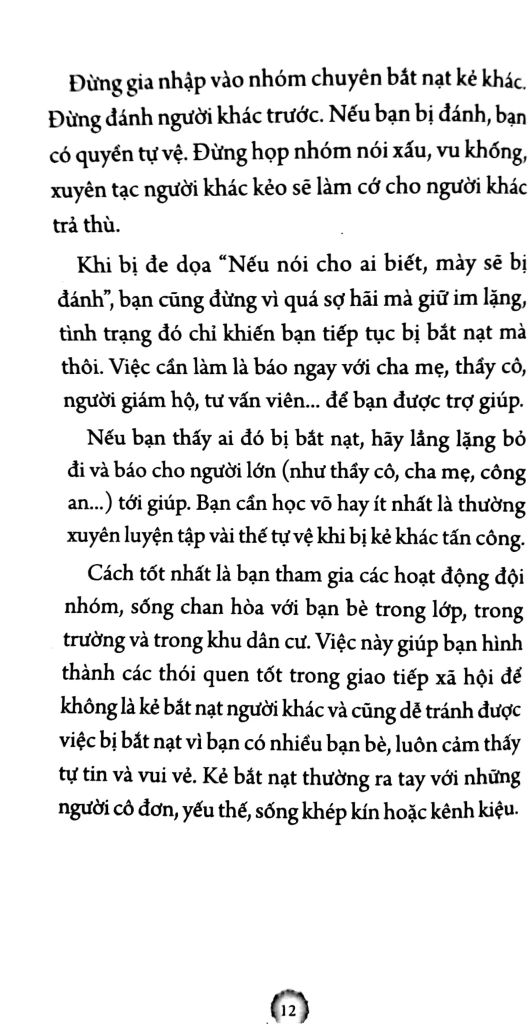 Kỹ Năng Phòng Vệ Dành Cho Học Sinh