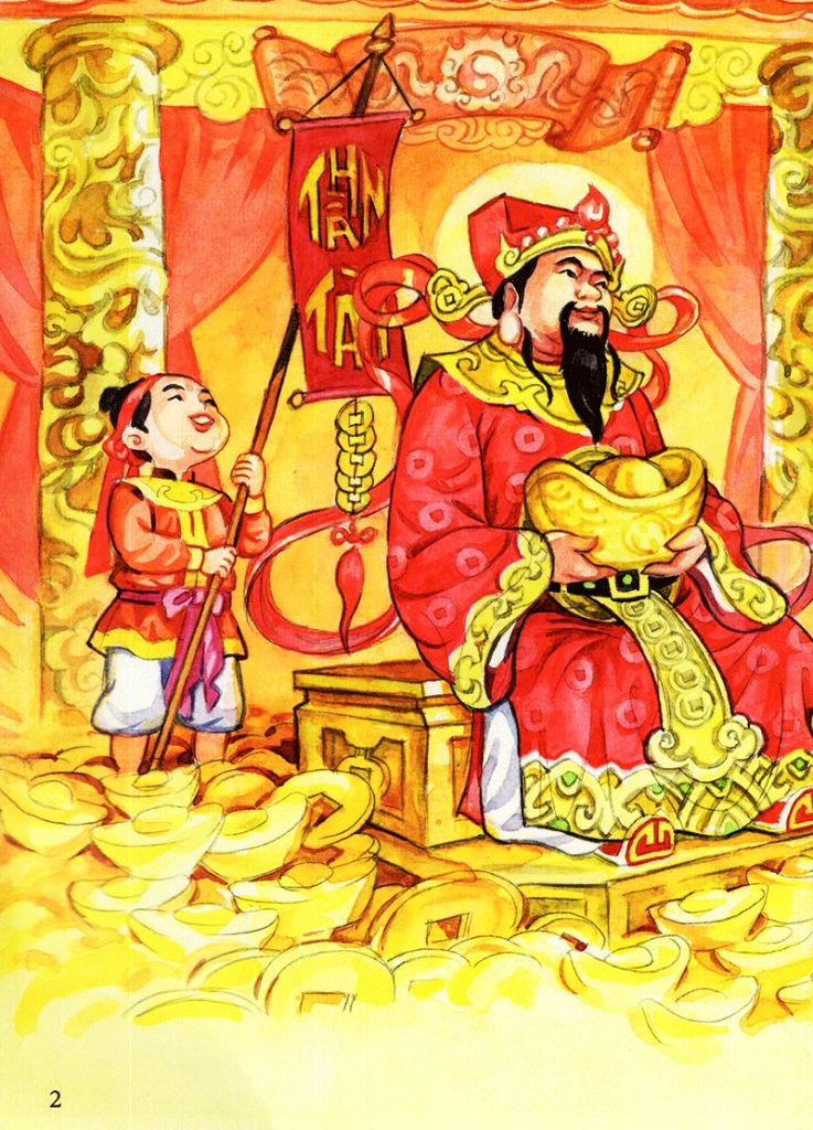 Tranh Truyện Dân Gian Việt Nam - Sự Tích Thần Tài