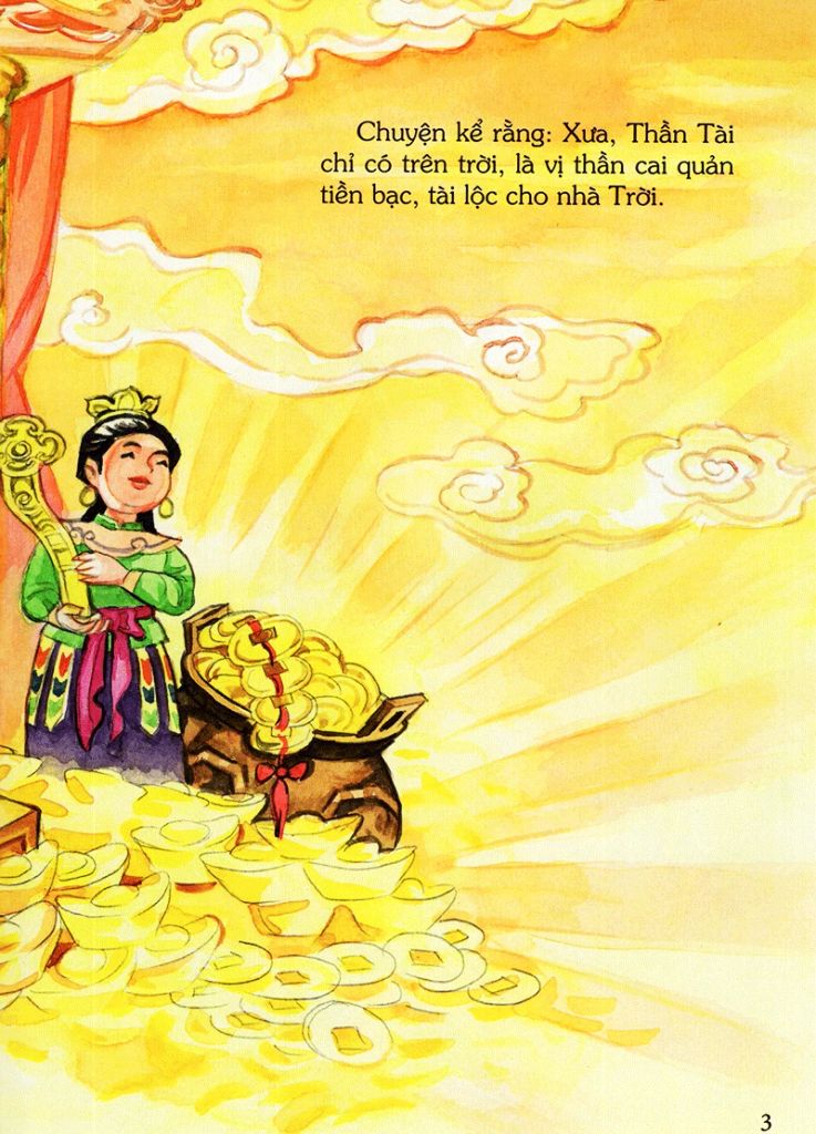 Tranh Truyện Dân Gian Việt Nam - Sự Tích Thần Tài