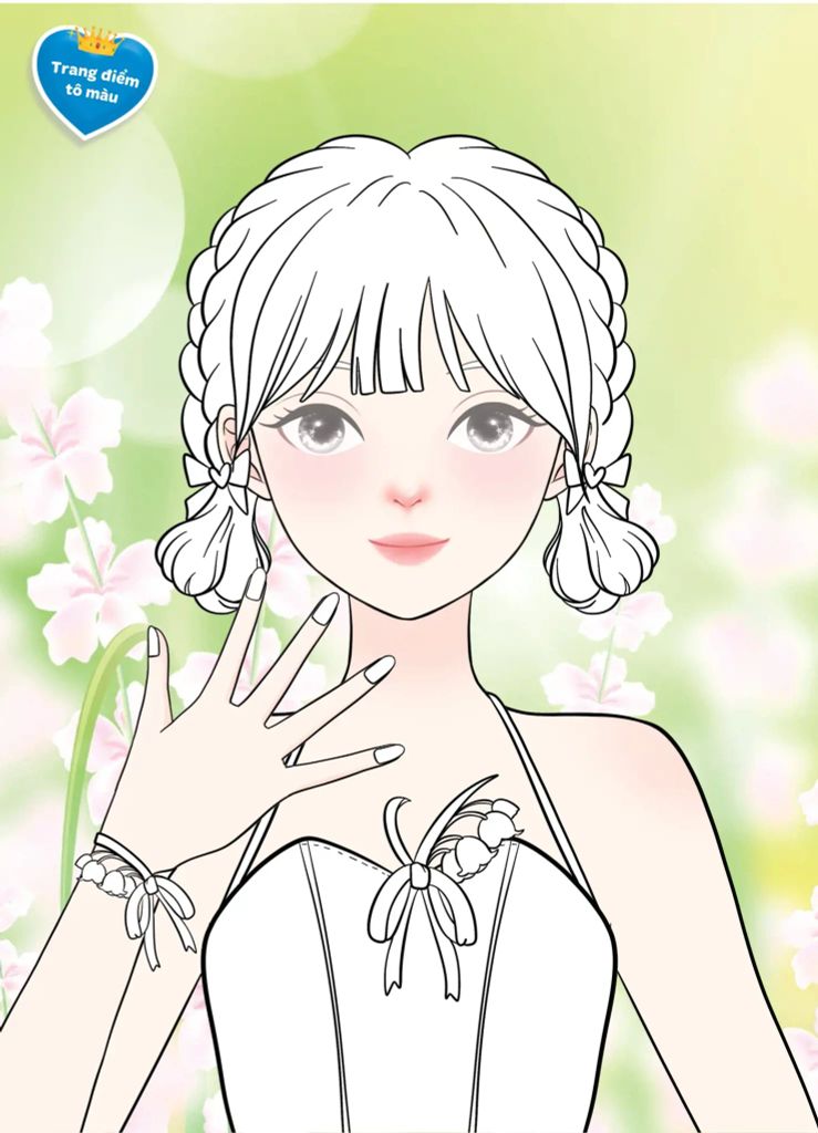 Sách Trang Điểm-Công Chúa Quả Cara