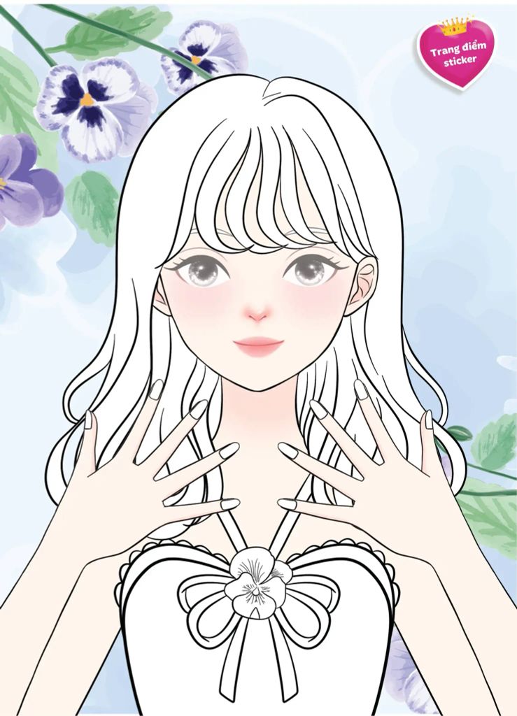 Sách Trang Điểm-Công Chúa Quả Cara