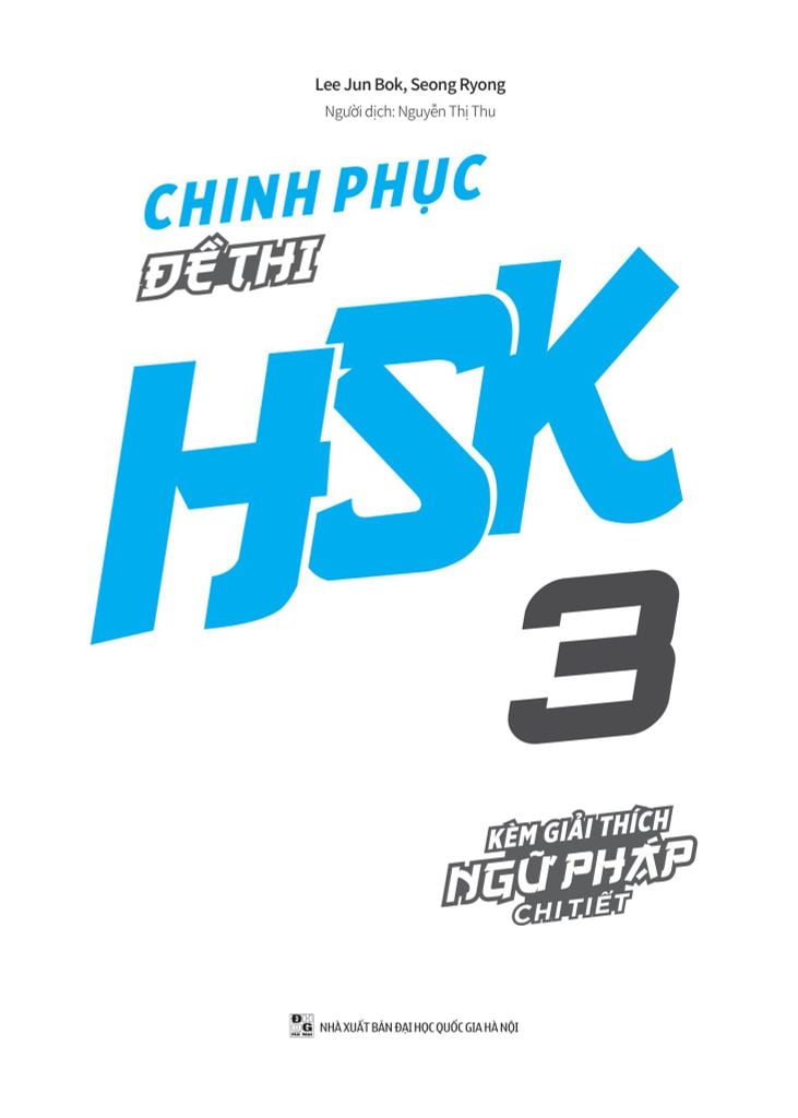 CHINH PHỤC ĐỀ THI HSK 3