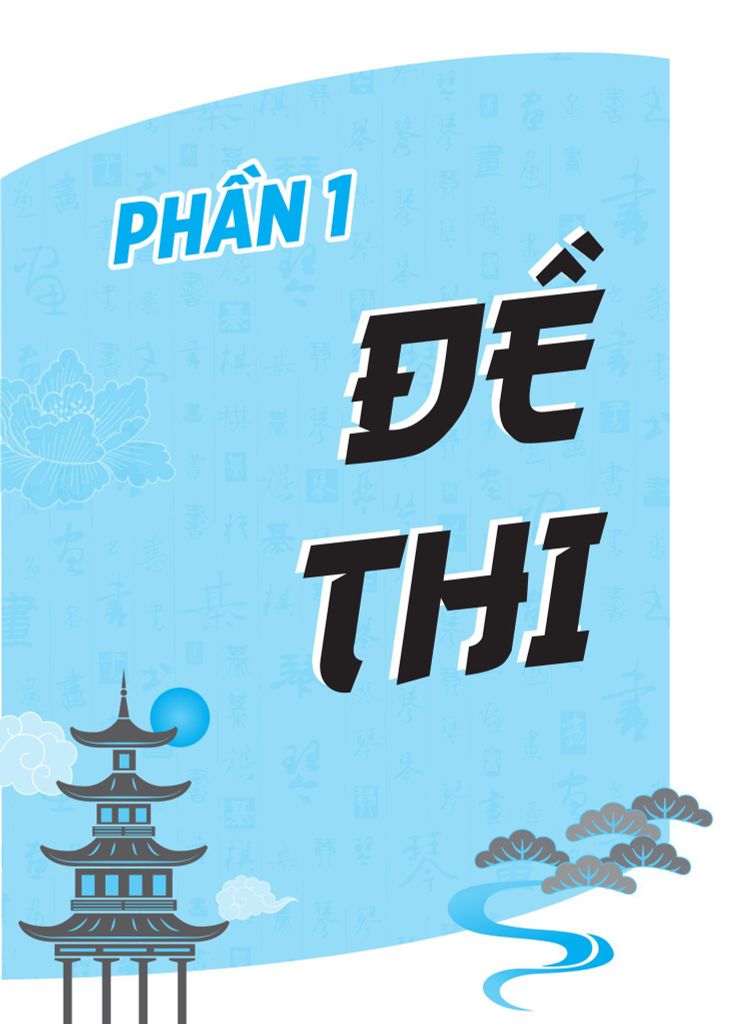 CHINH PHỤC ĐỀ THI HSK 3