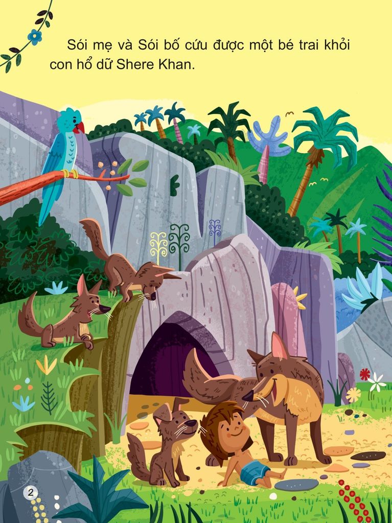 TÁC PHẨM KINH ĐIỂN DÀNH CHO THIẾU NHI-CÂU CHUYỆN RỪNG XANH