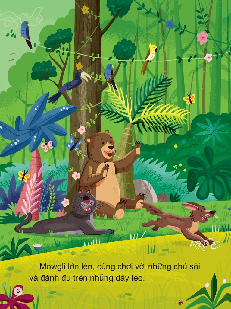 TÁC PHẨM KINH ĐIỂN DÀNH CHO THIẾU NHI-CÂU CHUYỆN RỪNG XANH