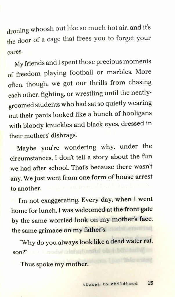 Ticket To Chidhood (Bản tiếng Anh 