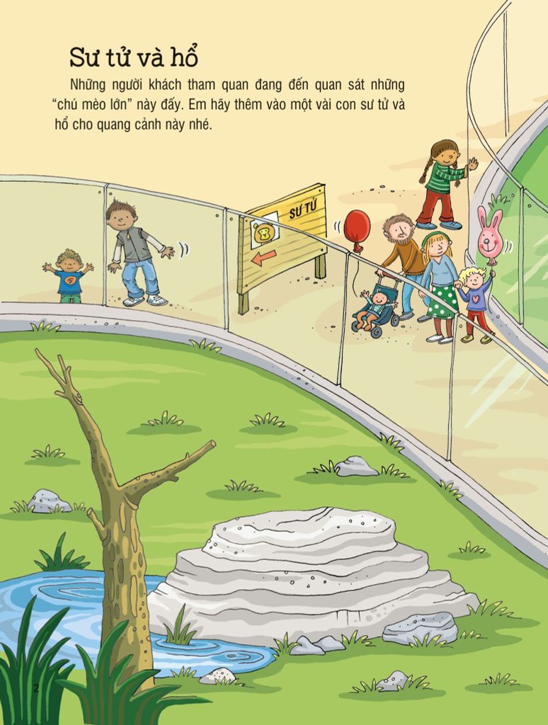 SÁCH DÁN HÌNH ĐẦU ĐỜI CHO BÉ-SỞ THÚ