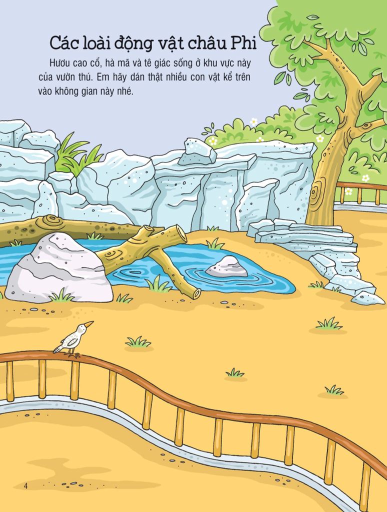 SÁCH DÁN HÌNH ĐẦU ĐỜI CHO BÉ-SỞ THÚ