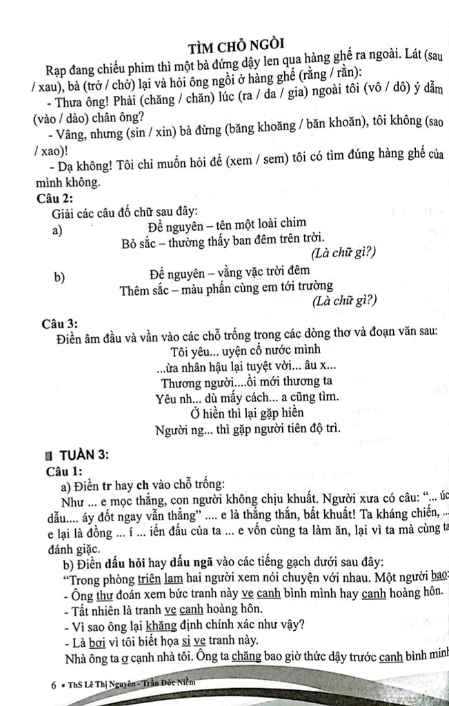 TIẾNG VIỆT NÂNG CAO 4 (DÙNG CHUNG CÁC BỘ SGK)