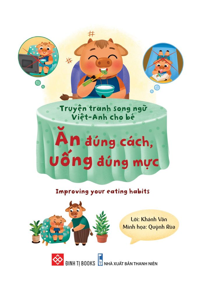TRUYỆN TRANH SN V-A CHO BÉ-ĂN ĐÚNG CÁCH UỐNG ĐÚNG MỰC