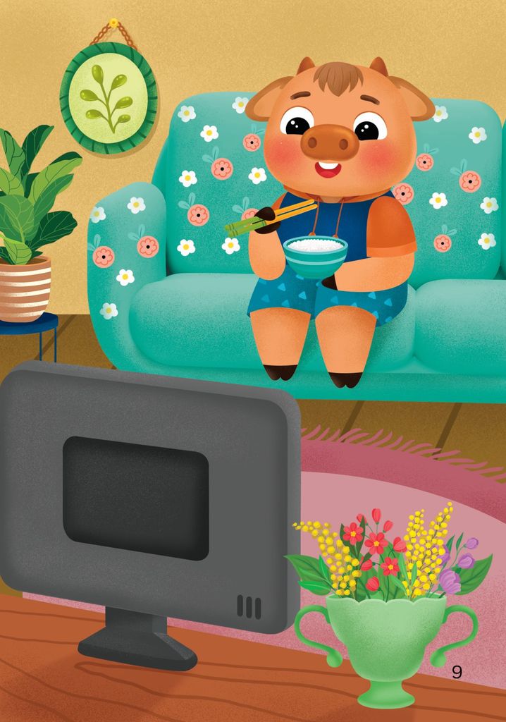 TRUYỆN TRANH SN V-A CHO BÉ-ĂN ĐÚNG CÁCH UỐNG ĐÚNG MỰC