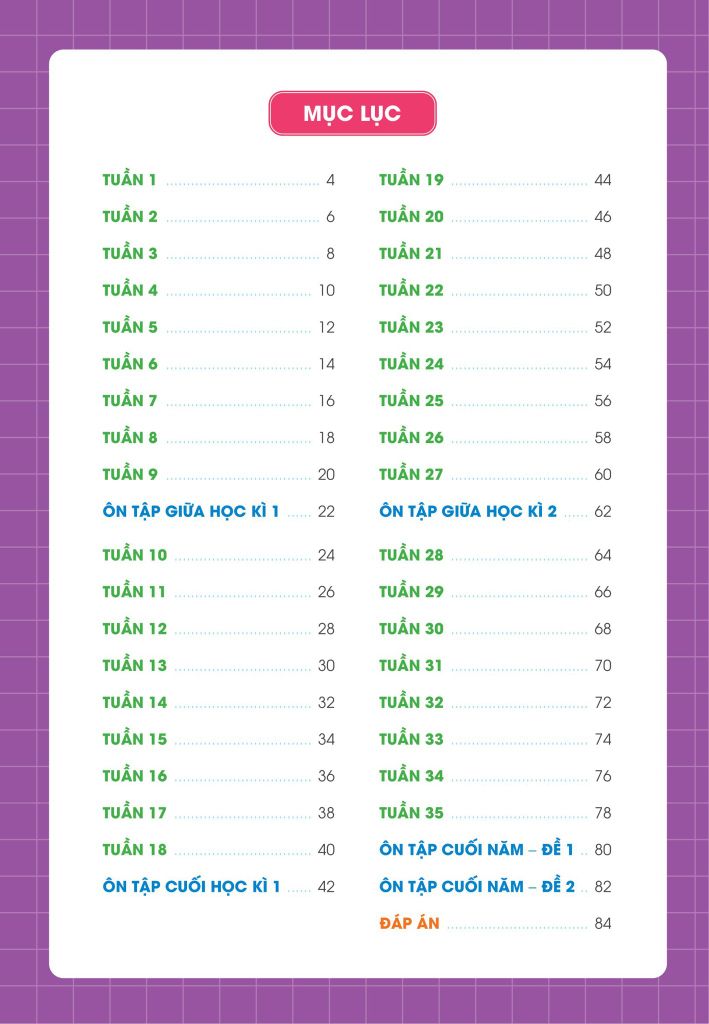 PHIẾU BÀI TẬP CUỐI TUẦN TOÁN 3