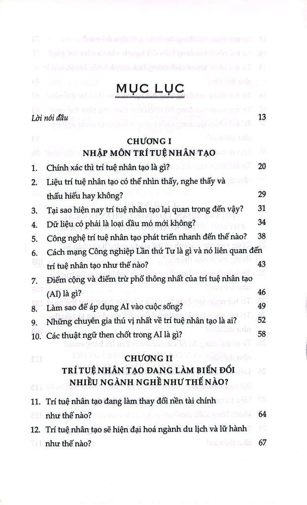 AI Trí Tuệ Nhân Tạo - 101 Điều Cần Biết Về Tương Lai