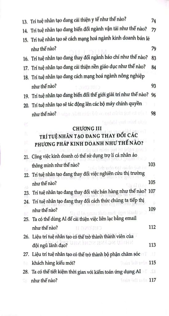 AI Trí Tuệ Nhân Tạo - 101 Điều Cần Biết Về Tương Lai