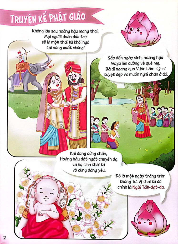 Vui Cùng Sen Sún - Ngày Phật Ra Đời!